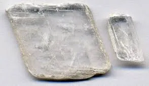 Gypsum under the microscope